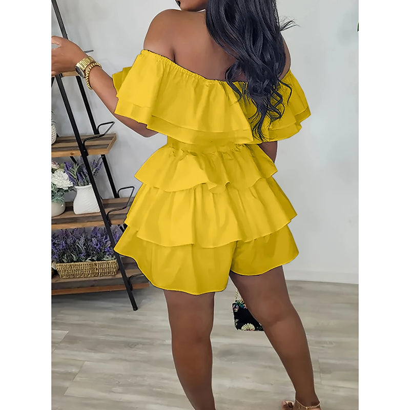 Womens Sexy Off Shoulder Rompers 