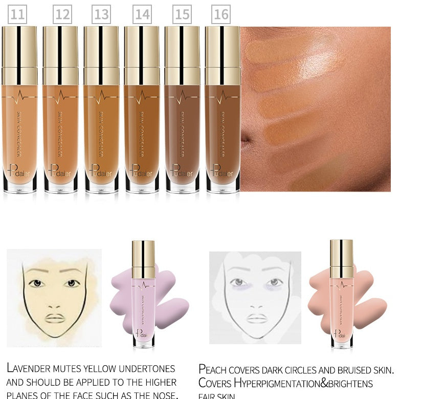 Pudaier foundation Professional Moisturizer Face Base MakeUp 