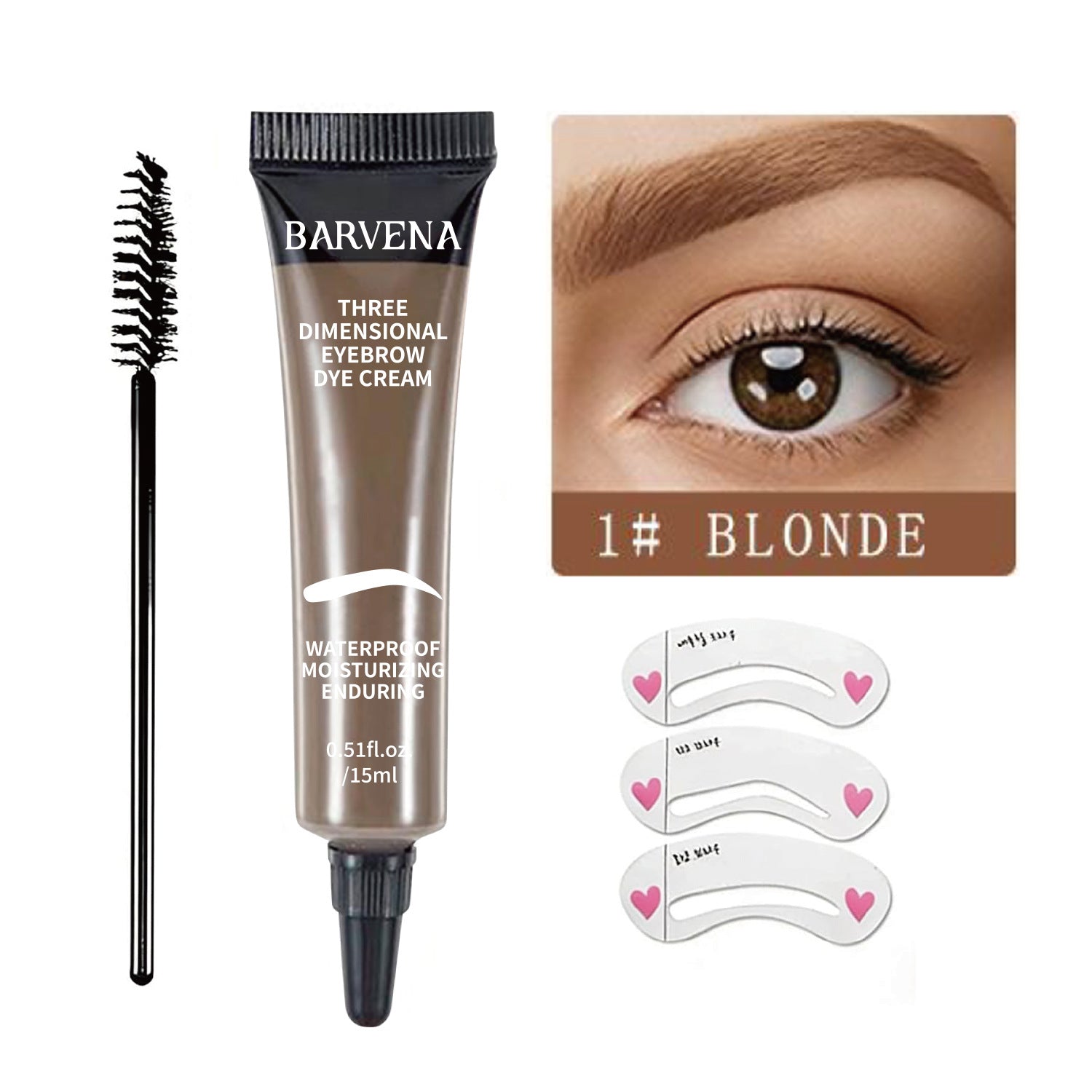 Waterproof Smudge-proof Eyebrow Gel For Tinting Eyebrows
