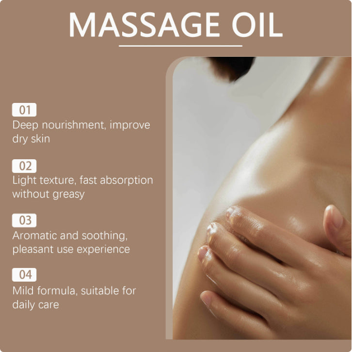 Body Care Massage Oil bottle