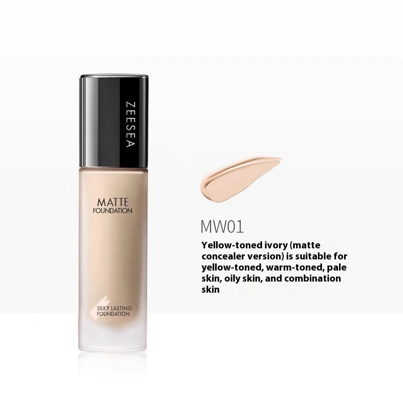 ZEESEA Liquid Foundation Concealer for Dry Oily Skin