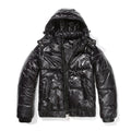 New Fall Winter Hooded Film Splash Proof Jacket Long-sleeved Cotton-padded Coat