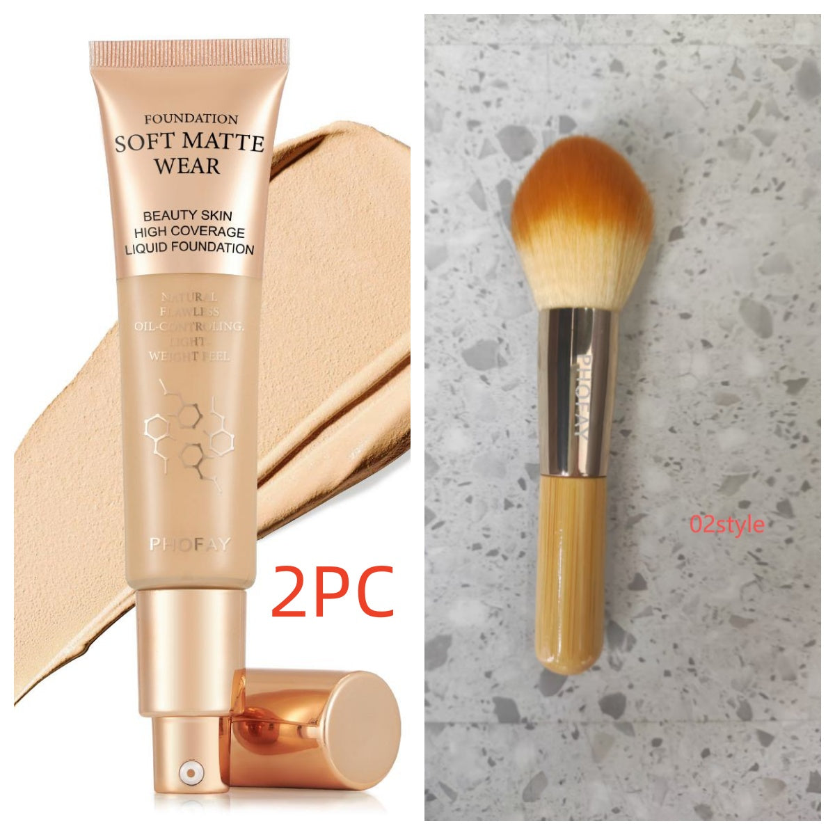 PHOFAY Full Coverage Foundation