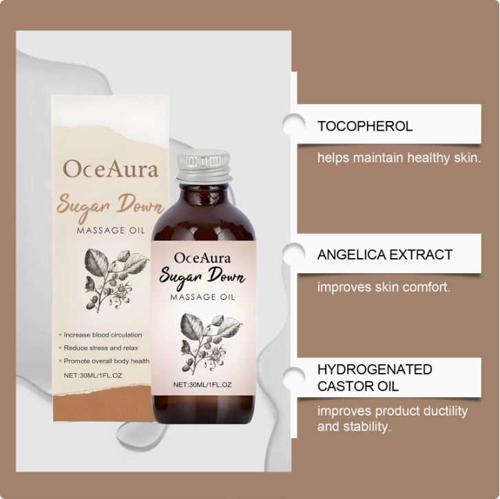 Body Care Massage Oil apply