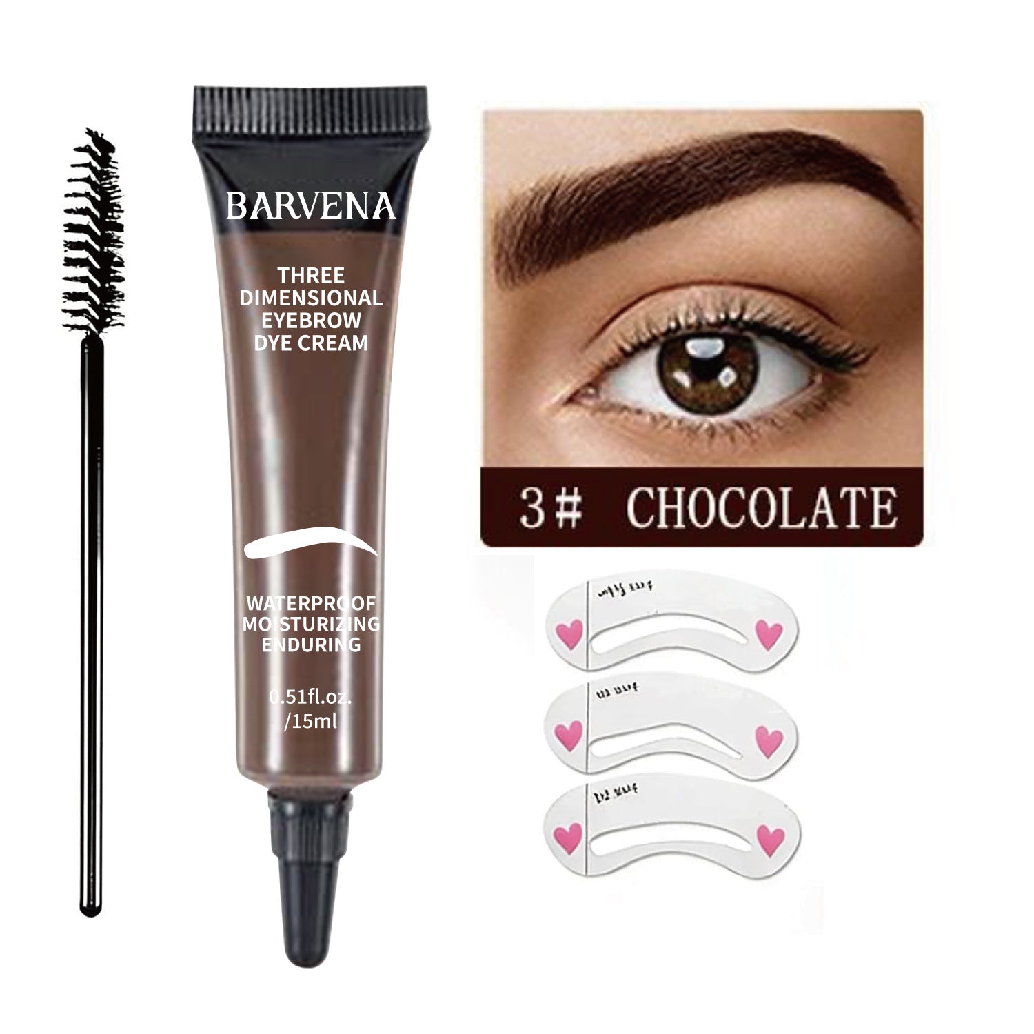 Waterproof Smudge-proof Eyebrow Gel For Tinting Eyebrows