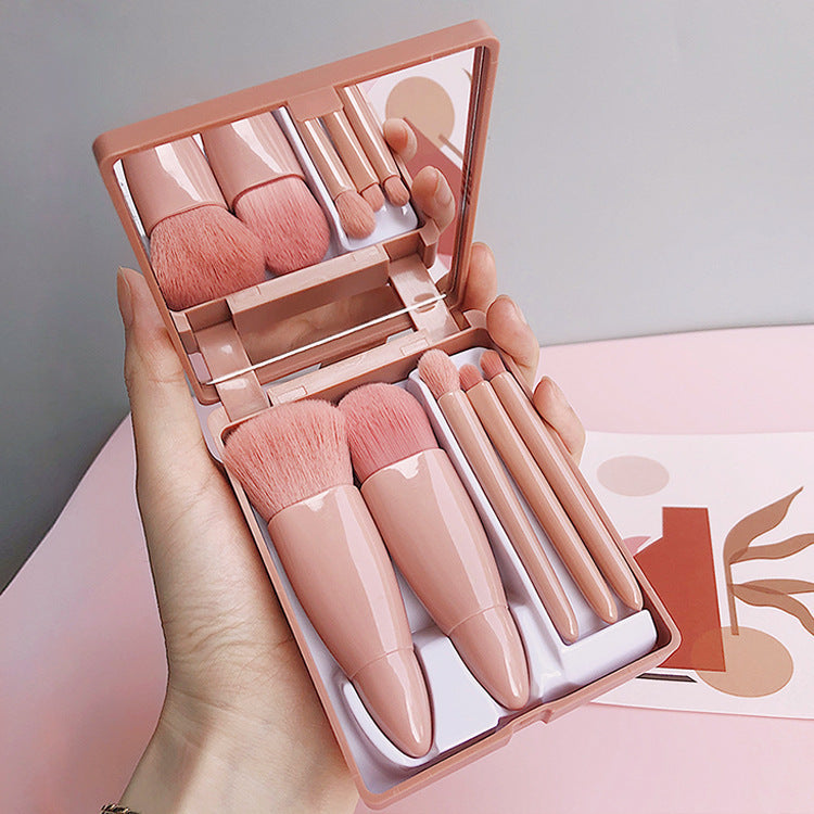 5pcs Travel Size Makeup Brushes Set Mini Makeup Brushesp