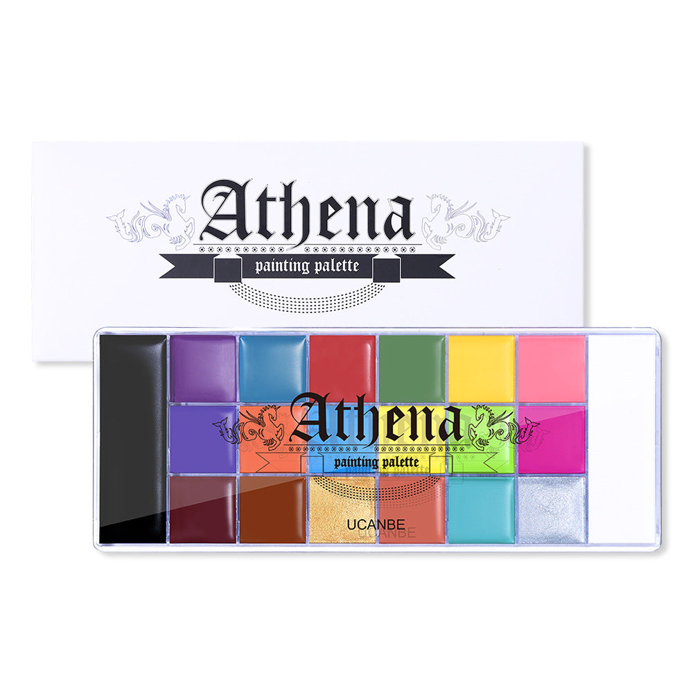 Halloween Stage Makeup Face Painting Oil Paint Palette