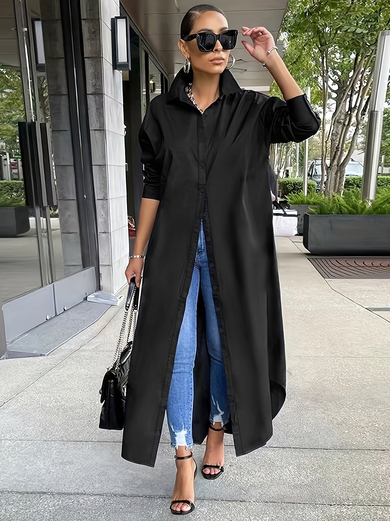 Long-sleeved Casual Shirts And Dresses 