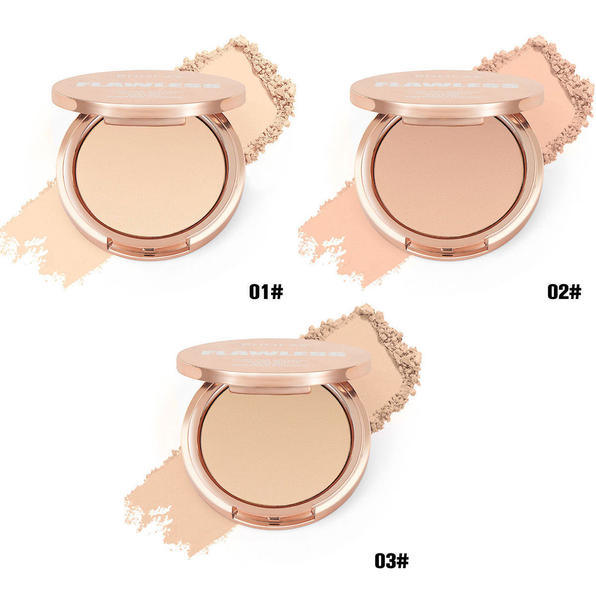 PHOFAY Matte Setting Pressed Powder