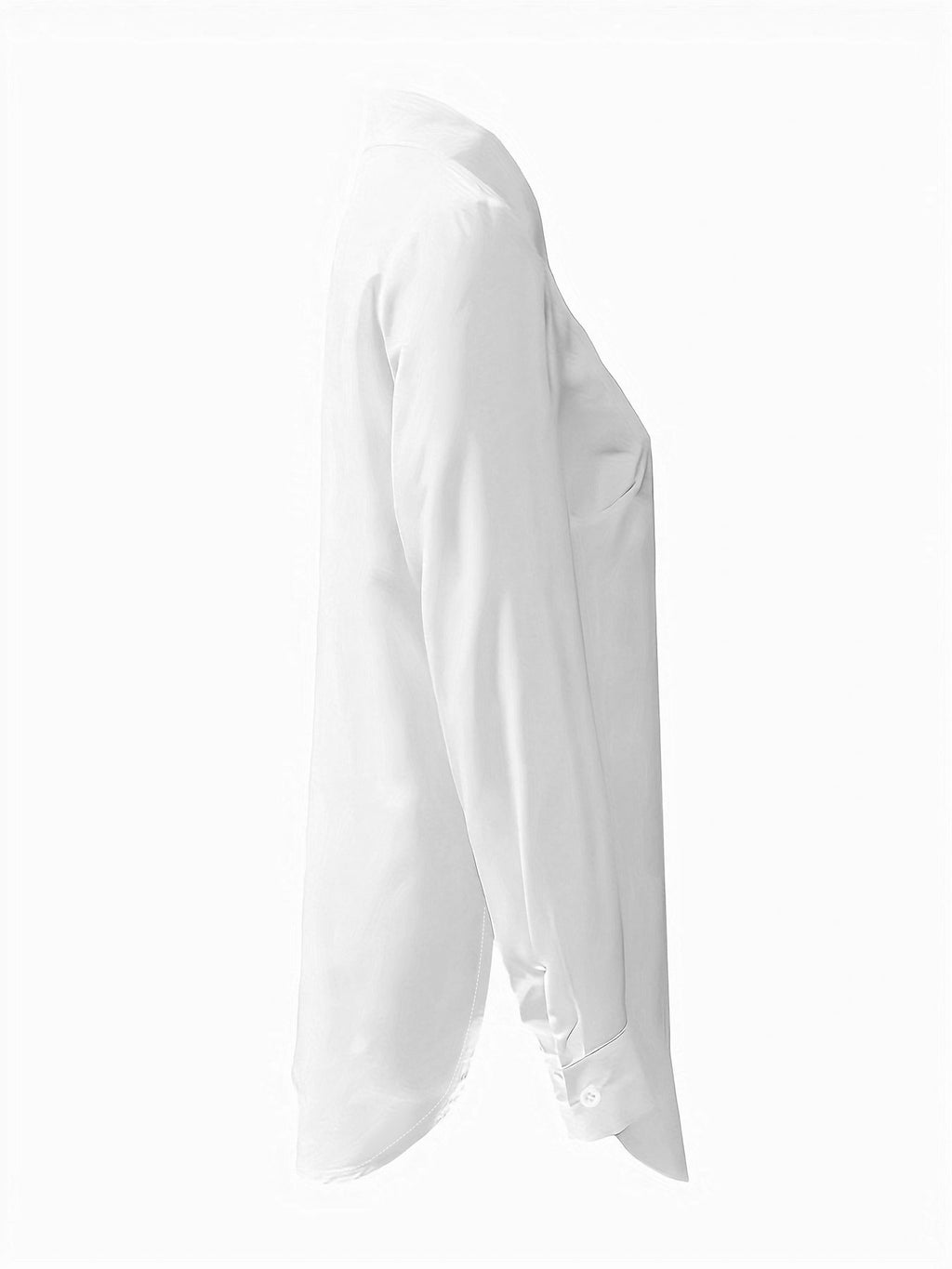 Long And Simple Casual Shirts