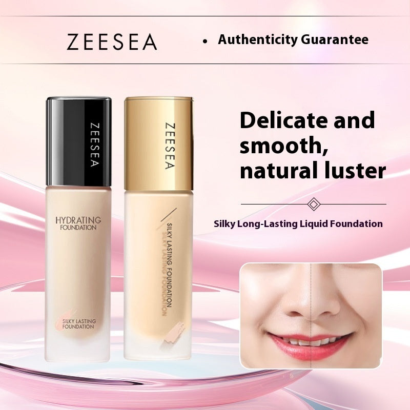 ZEESEA Liquid Foundation Concealer for Dry Oily Skin