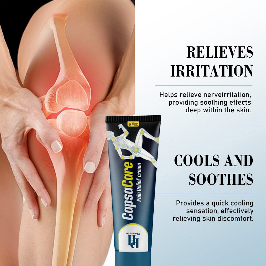Applying Body Care Cream 30ml Universal Joint Care on joints