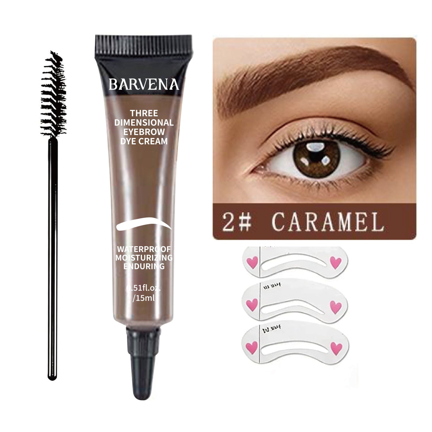 Waterproof Smudge-proof Eyebrow Gel For Tinting Eyebrows