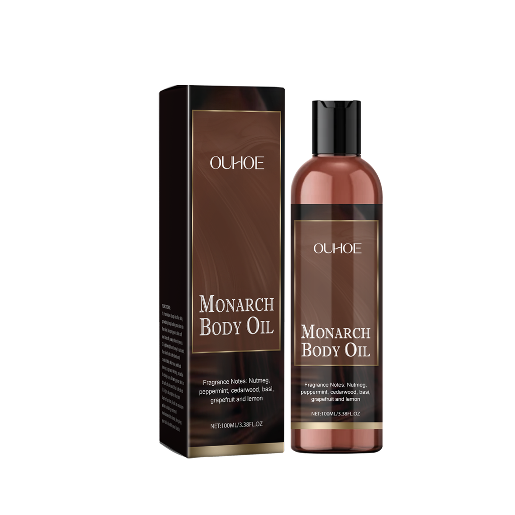 OUHOE Body Moisturizing Oil texture closeup