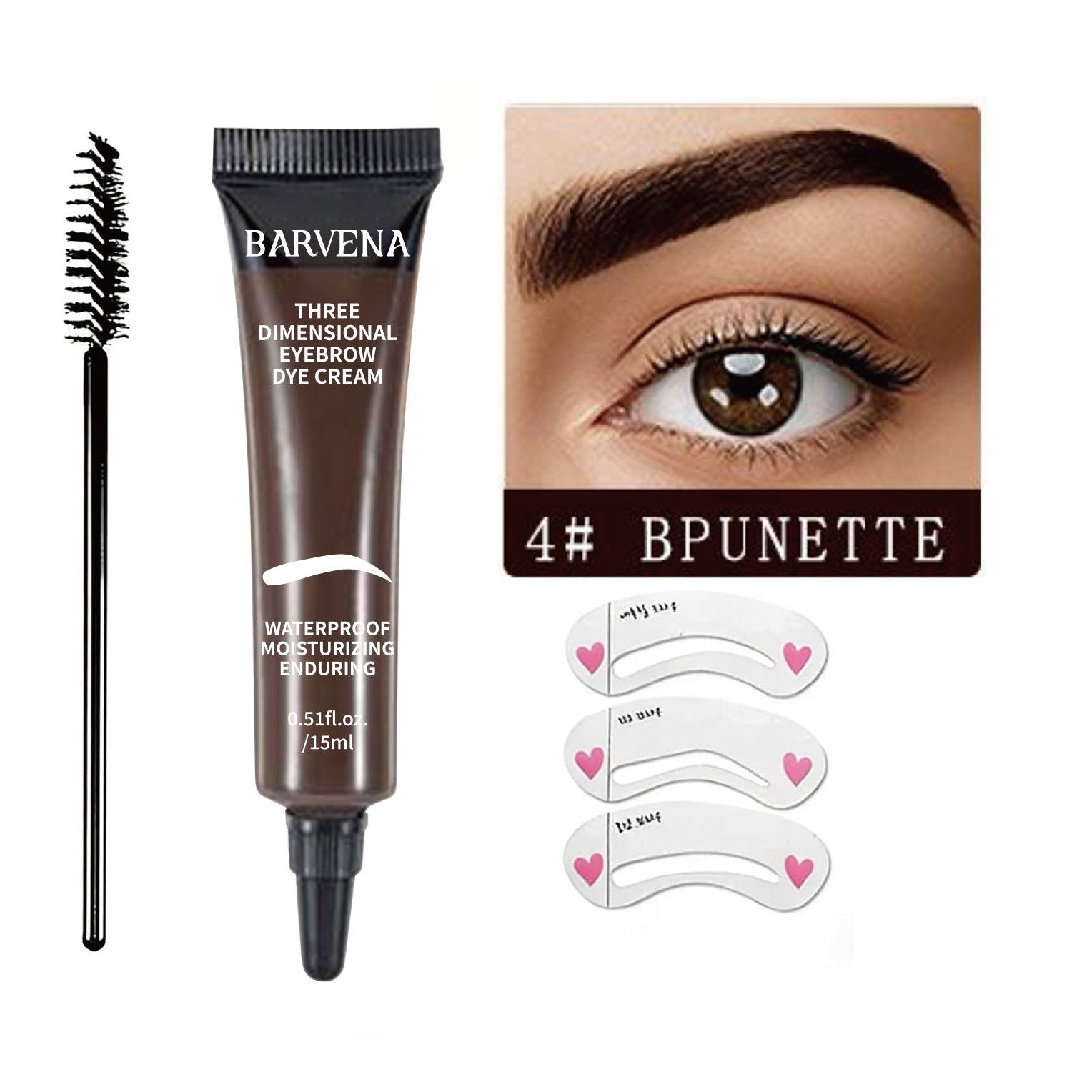Waterproof Smudge-proof Eyebrow Gel For Tinting Eyebrows