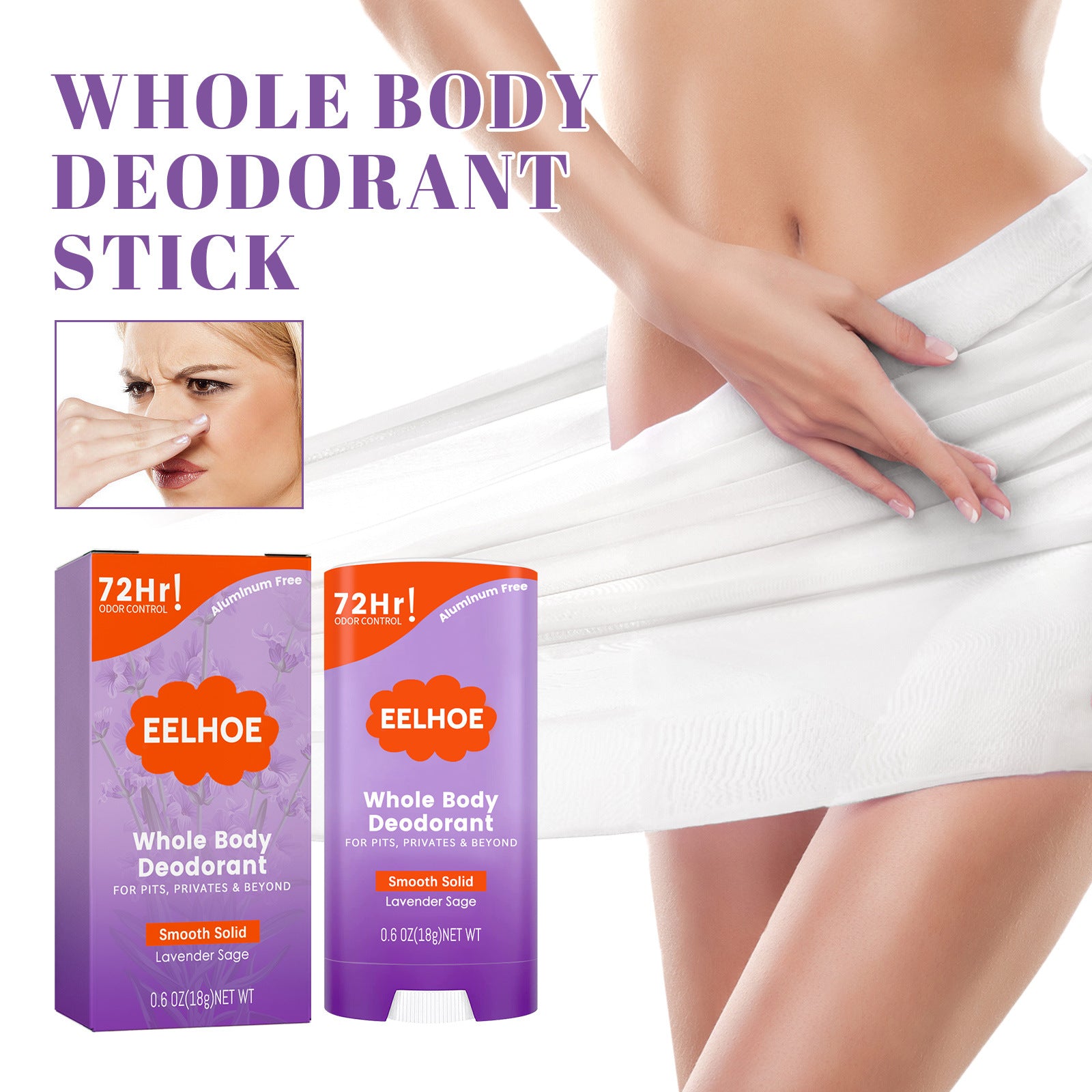 Body Odor Fragrance Care Stick front packaging