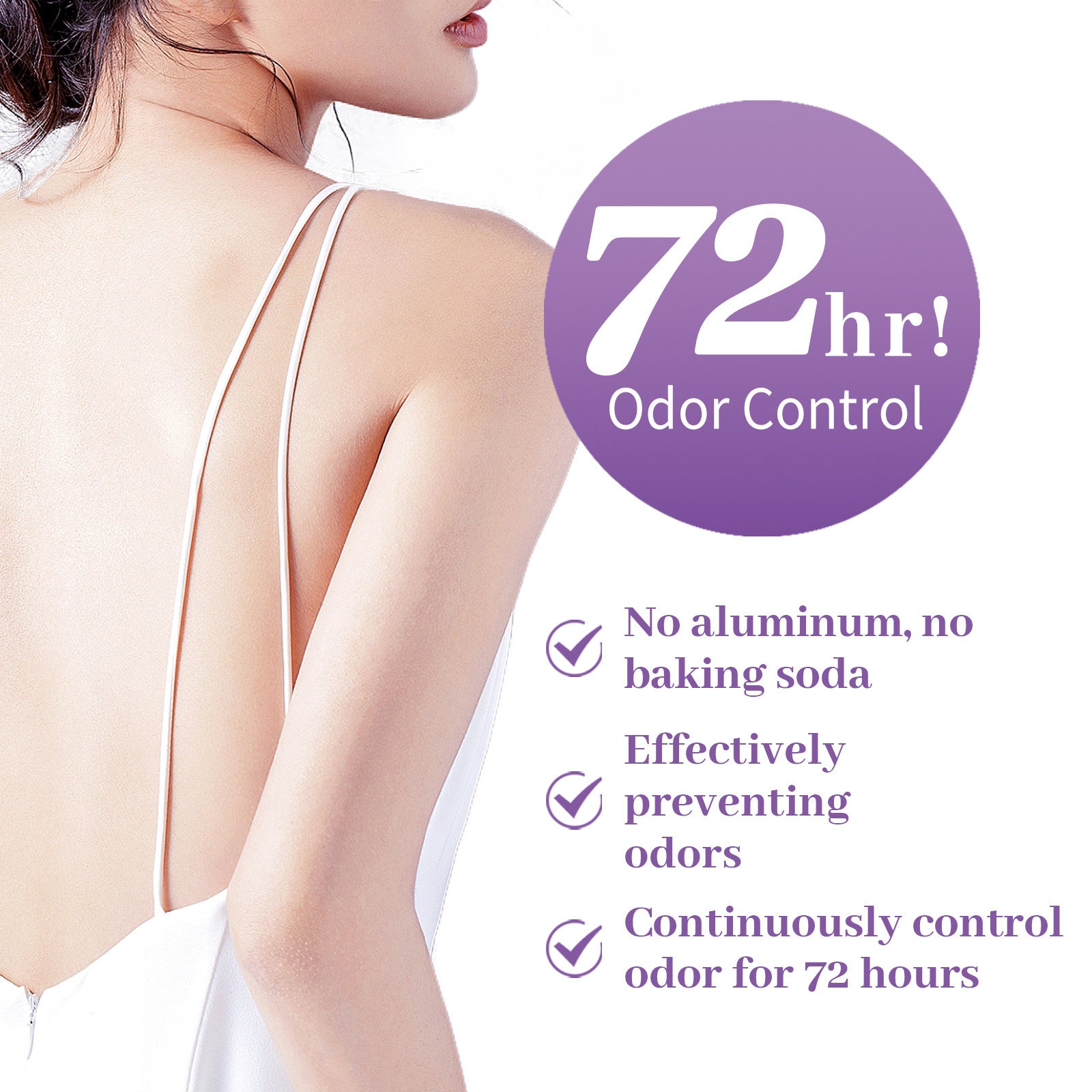 Body Odor Fragrance Care Stick applicator closeup