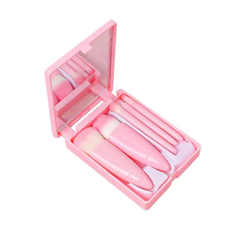 5pcs Travel Size Makeup Brushes Set Mini Makeup Brushes