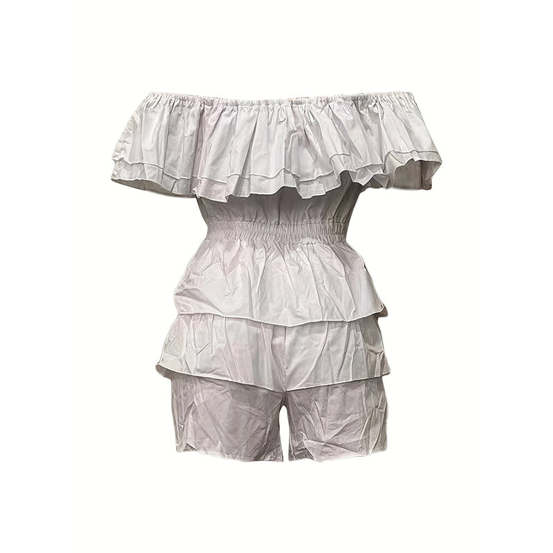 Womens Sexy Off Shoulder Rompers 